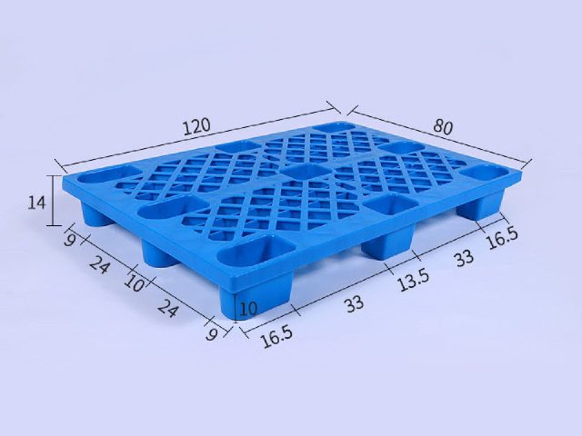 1200 × 800 × 140 mm Nine-Leg Nesting with Open Deck
